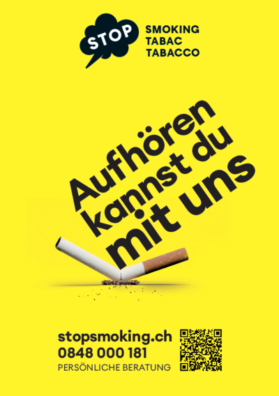 Poster stopsmoking A4 (Zigarette)